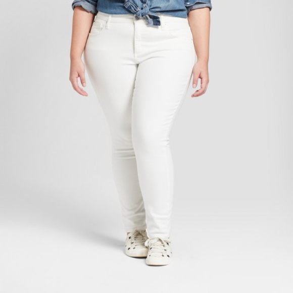 universal thread white jeans